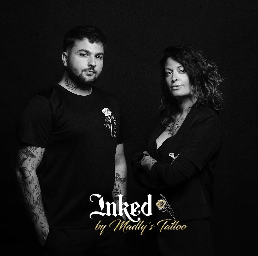 Une histoire de famille - Mère et fils fondateurs d'Inked by Madly's